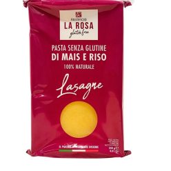   Pastificio La Rosa gluténmentes lasagne tésztalap – 250 g