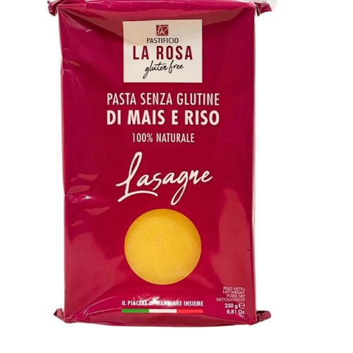 Pastificio La Rosa gluténmentes lasagne tésztalap – 250 g