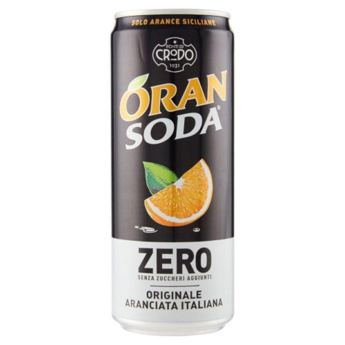 Oransoda Zero cukormentes narancsos szénsavas üdítőital – 33 cl