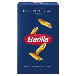 Barilla Mezze Penne Rigate N°70 durum száraztészta - 500g