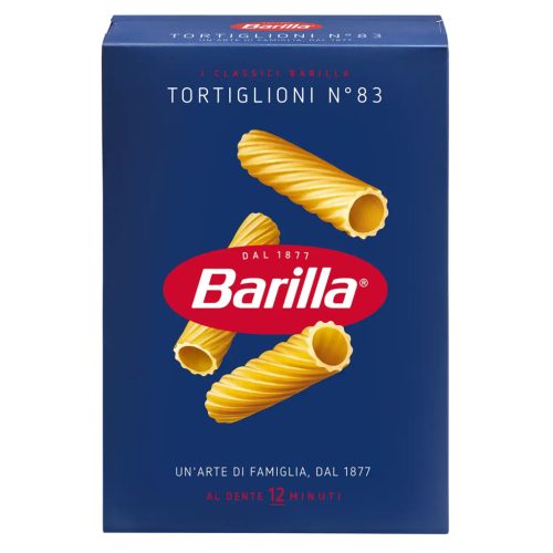 Barilla Tortiglioni N°83 durum száraztészta - 500g