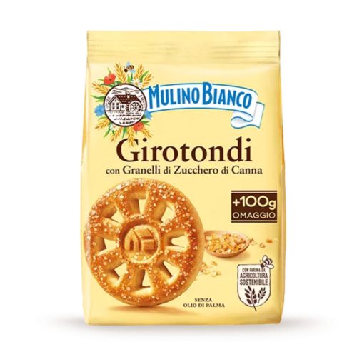 Mulino Bianco Girotondi keksz nádcukorral – 350 g