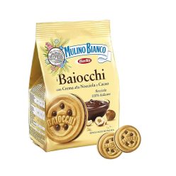    Mulino Bianco Baiocchi Nocciola mogyorókrémmel töltött keksz – 260g