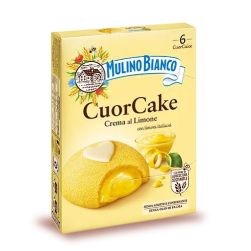 Mulino Bianco citromos töltött piskóta – 210 g