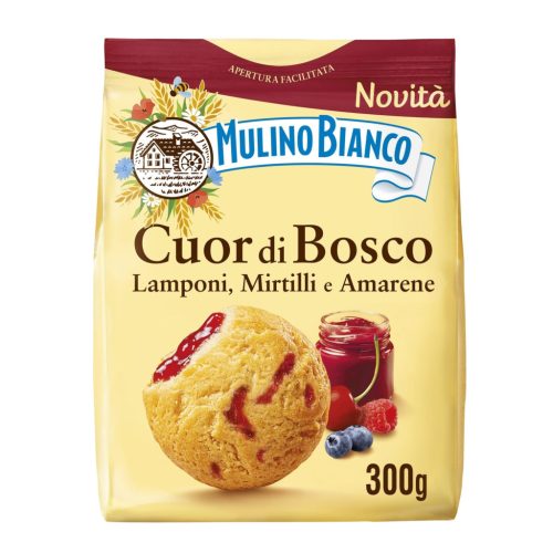 Mulino Bianco erdei gyümölcsös keksz – 300 g