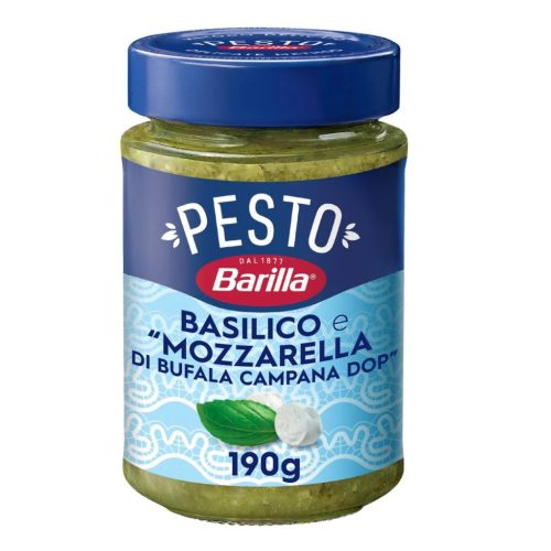 Barilla pesto bazsalikommal és bivalymozzarellával – 190g