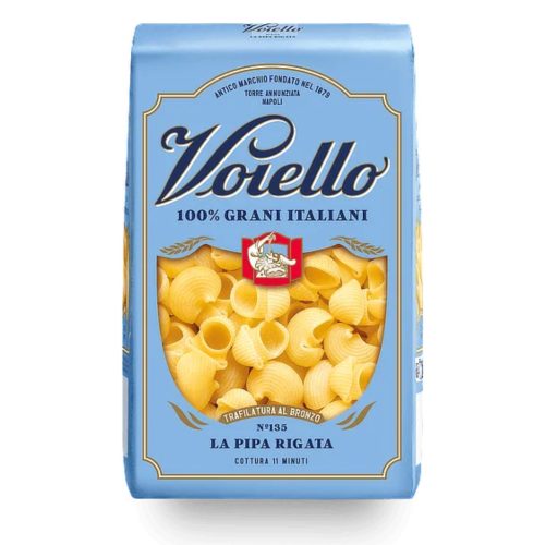Voiello Pipa Rigata N°135 durum száraztészta - 500g