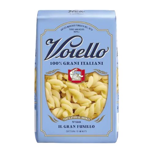 Voiello Gran Fusillo N°180 durum száraztészta – 500 g