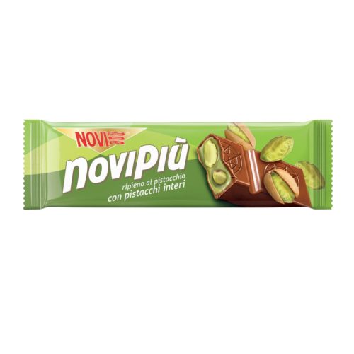 Novi Piu pisztáciakrémmel és sós pisztácia darabokkal – 28g